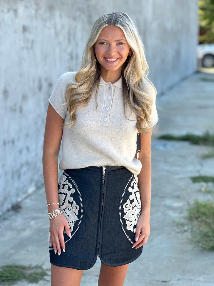Love The Label Ayla Skirt in Black
