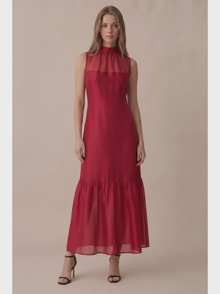 Big Dreams Burgundy Maxi Dress