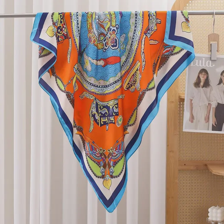 Multicolor Printed Scarf