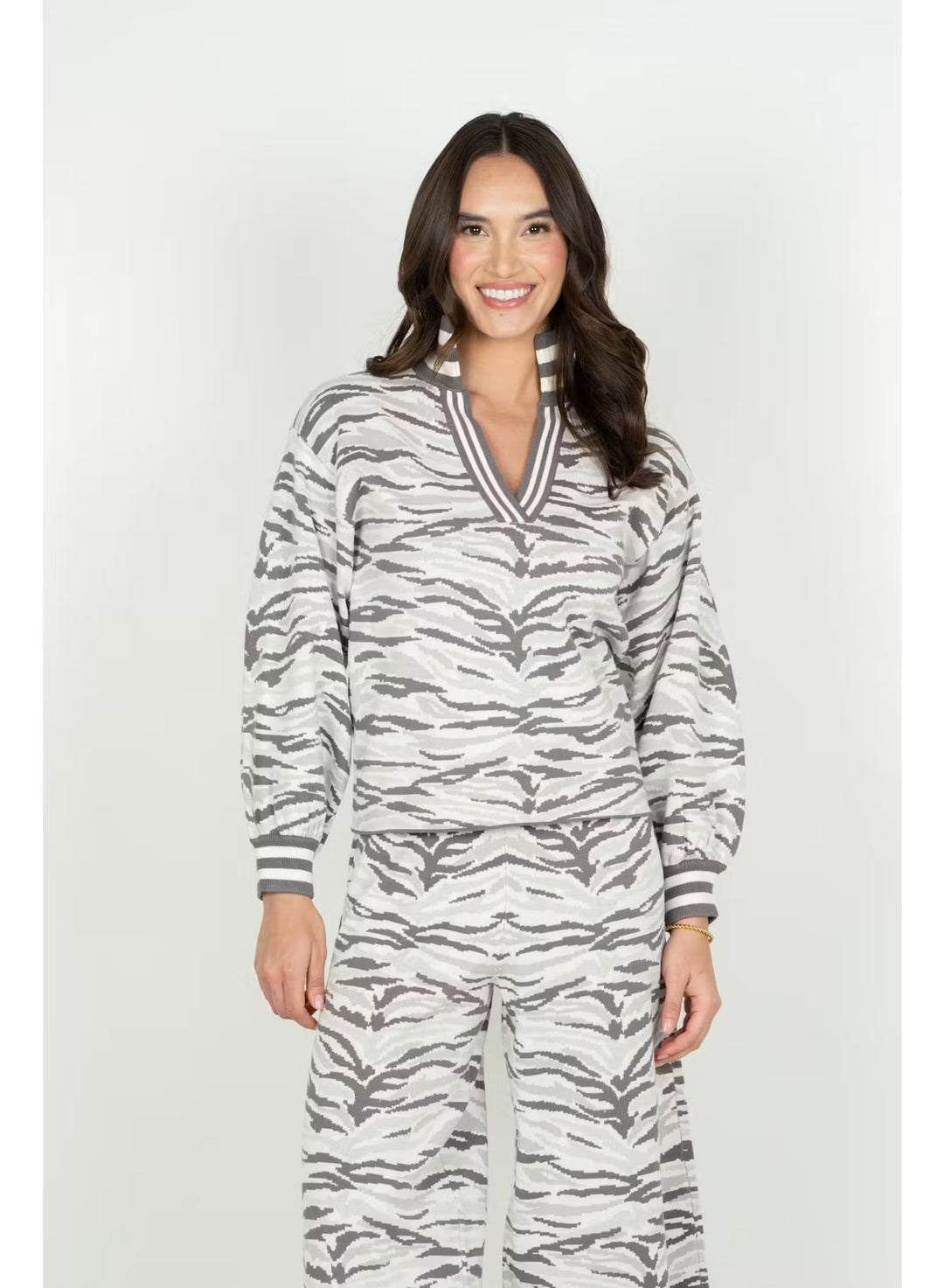 Emily McCarthy Lolli Sweater in Wild Marble