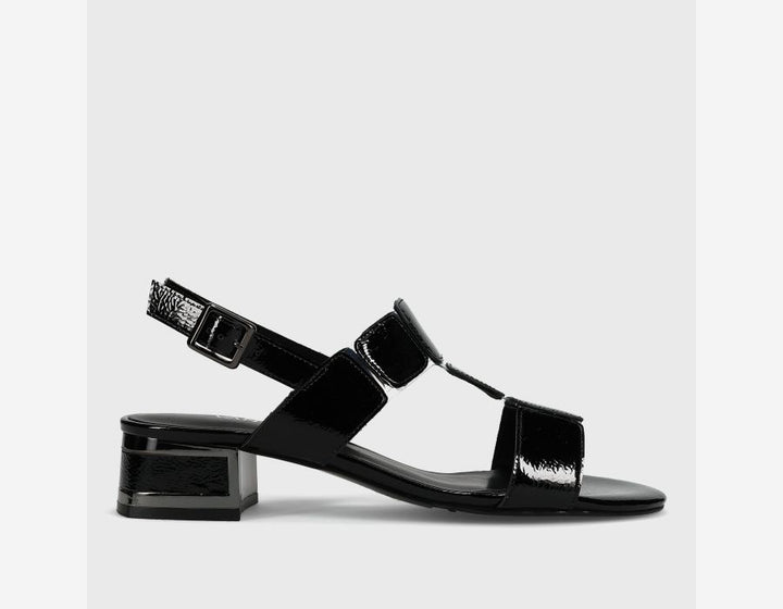 Vaneli Hatty Slingback Sandal in Black Naplak