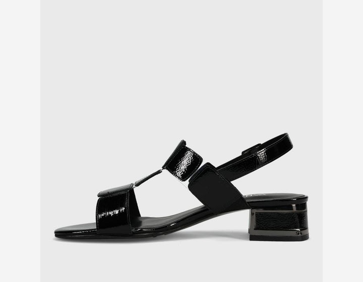 Vaneli Hatty Slingback Sandal in Black Naplak