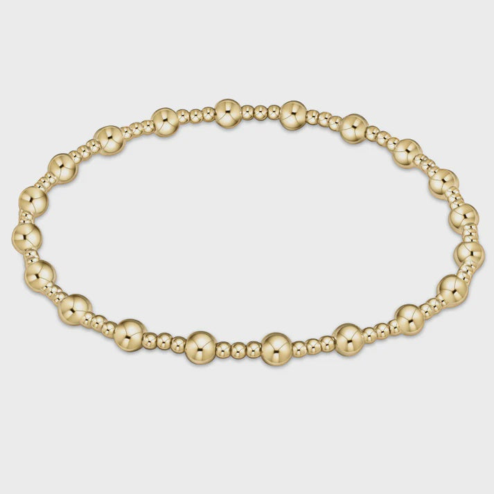 enewton 7.25" Extends Sincerity Gold 5mm Bracelet