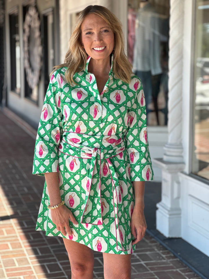 Holly Shae Arden Dress in Motel Rosado