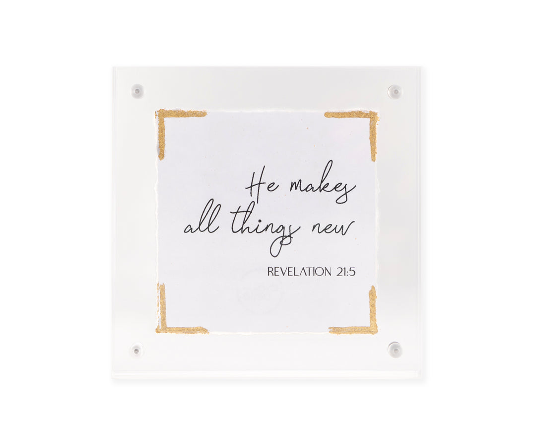 Eva Belle Revelation 21:5 Frame