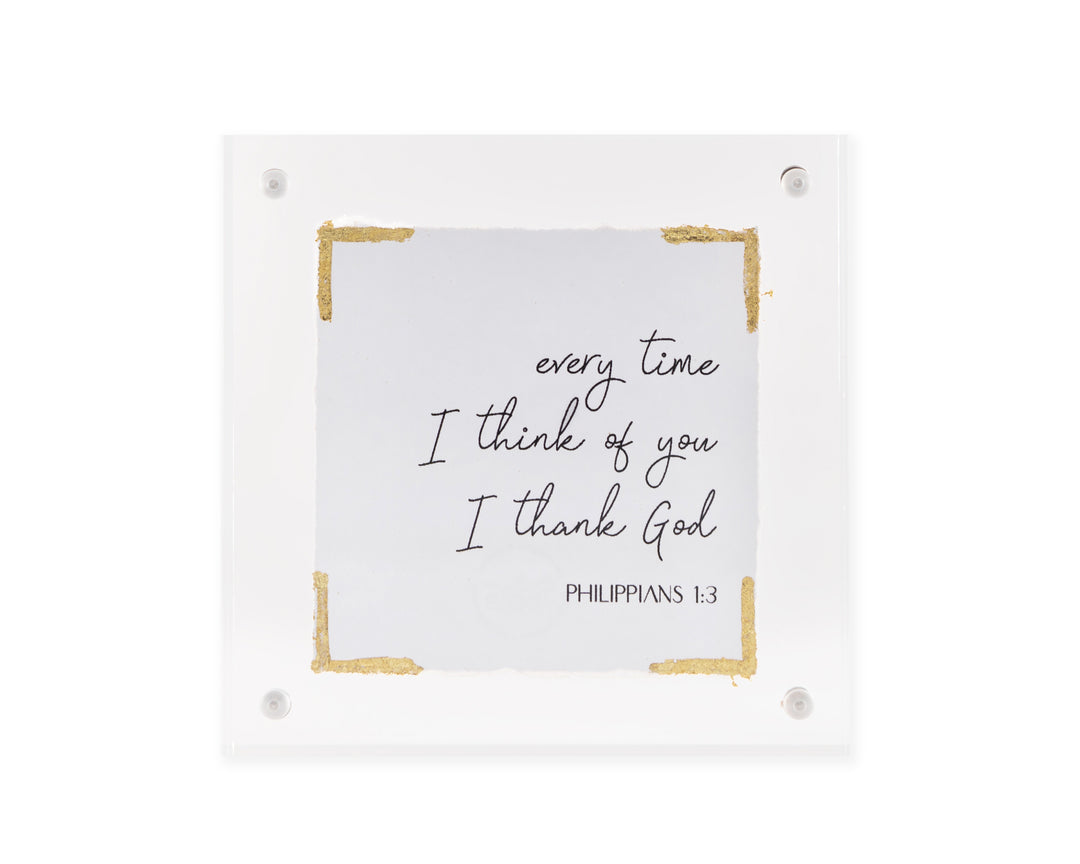 Eva Belle Philippians 1:3 Frame