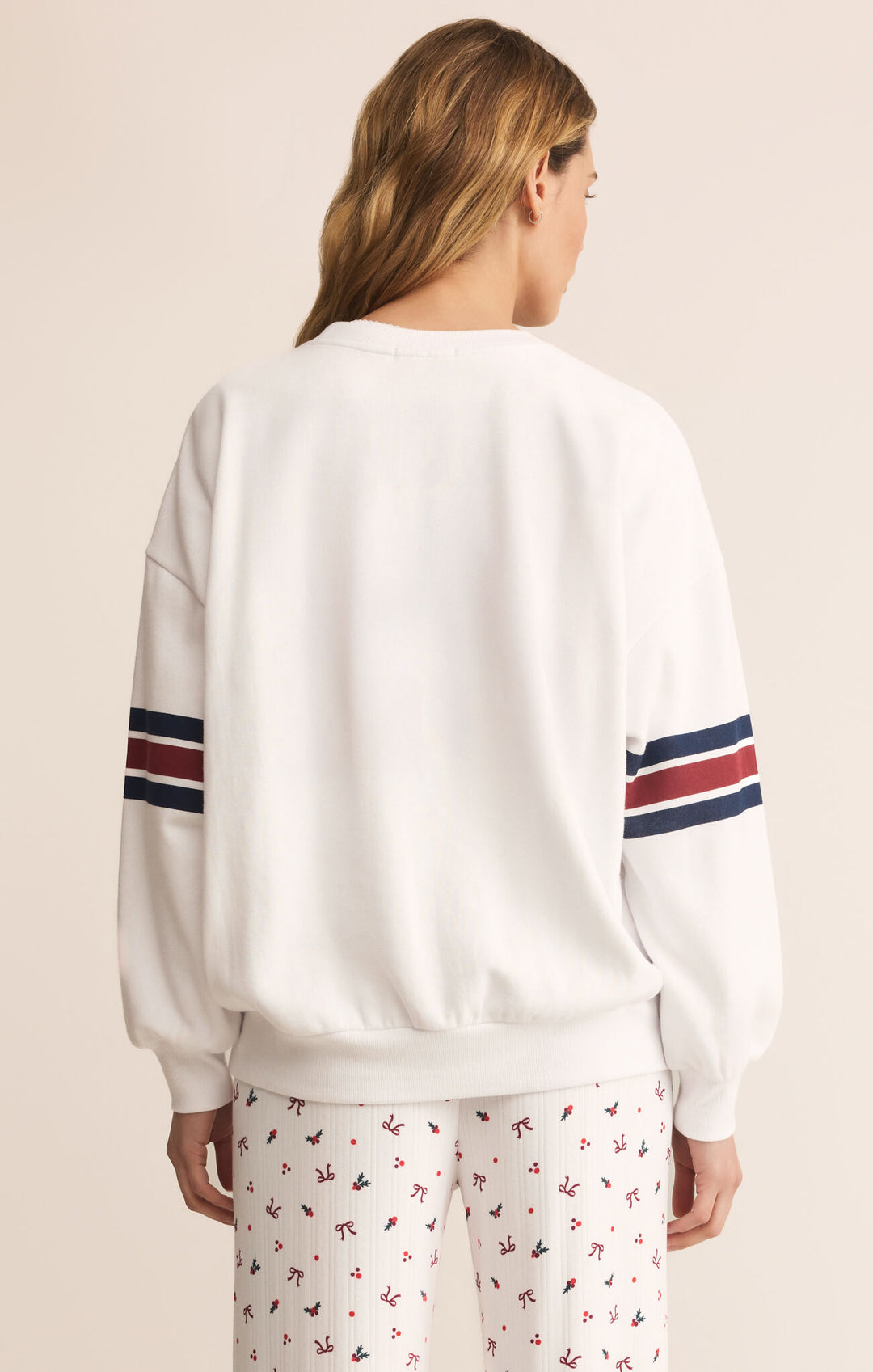 Z Supply North Pole Sweatshirt in White
