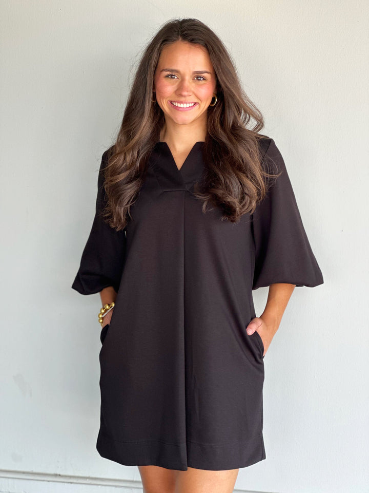 Always On Time Black Dress
