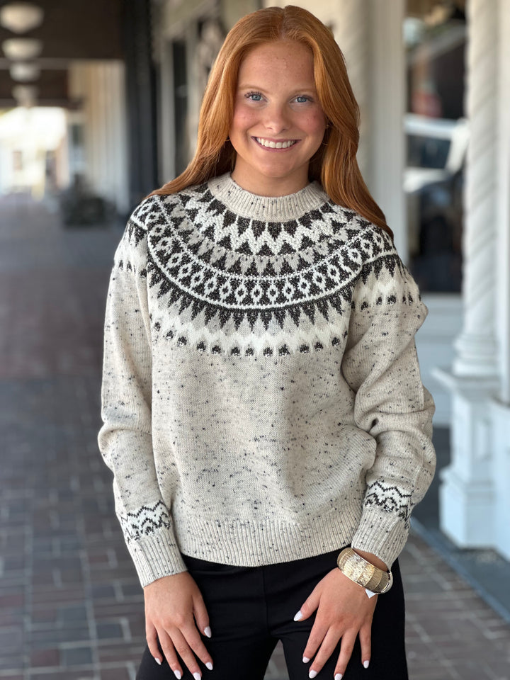 Dear John Ashlynn Sweater in Pearl Cream