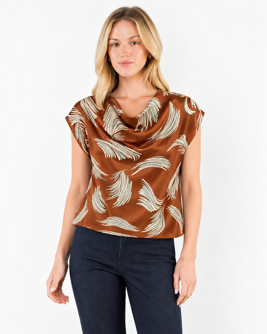 Better After All Brown Sleeveless Top