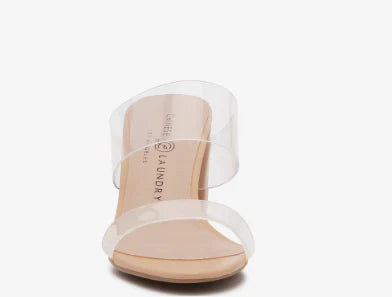 Robinn Vinyl Clear Heel