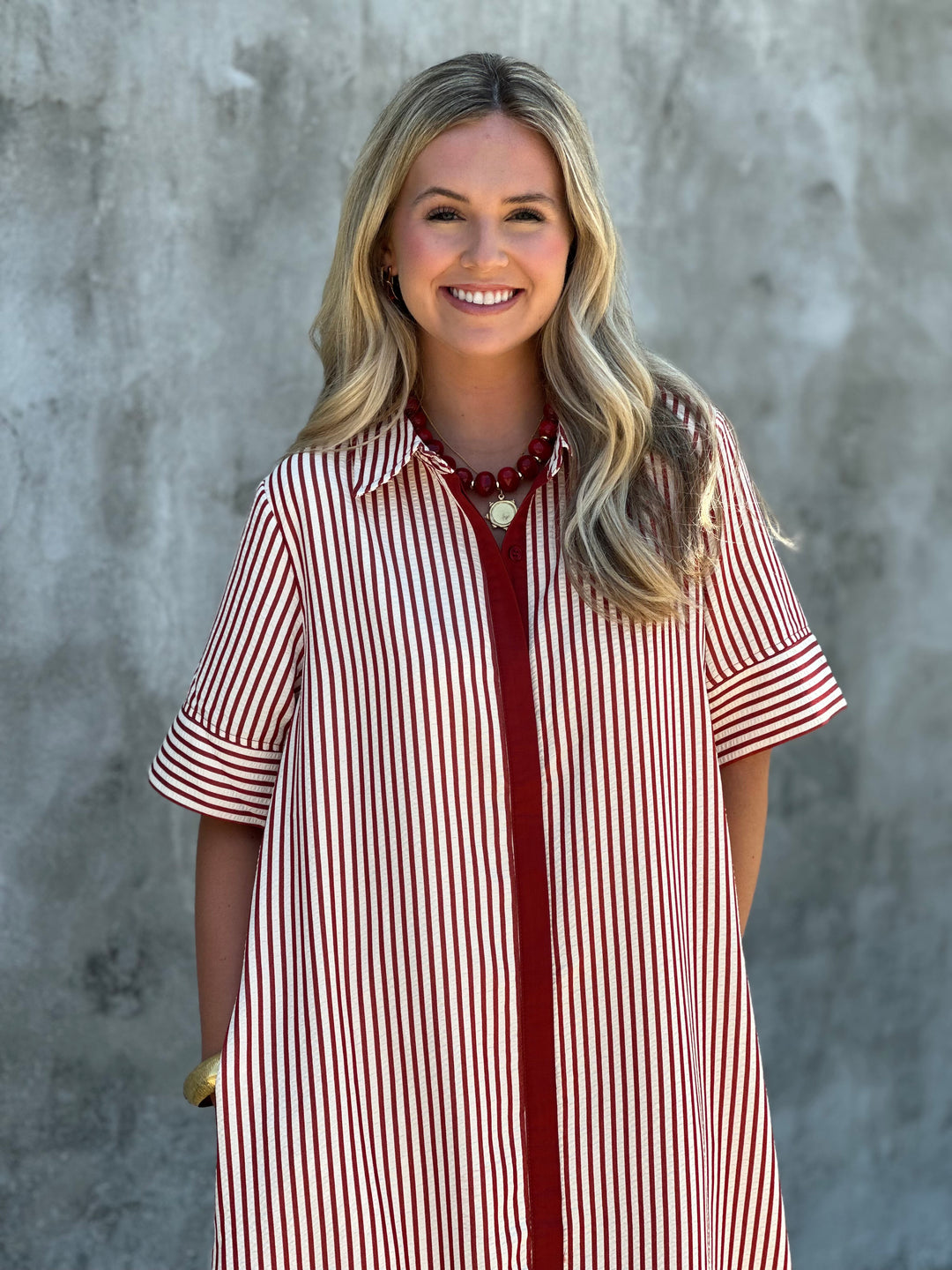 For The Better Maxi Dress in Brick
