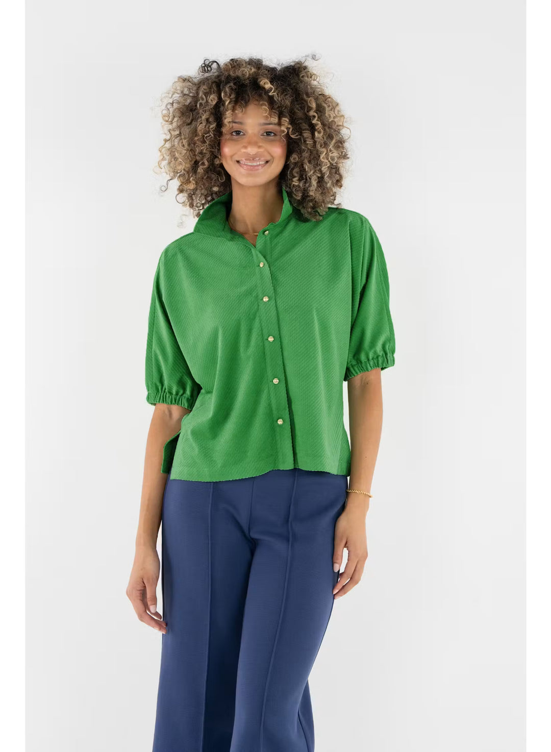 Emily McCarthy Bonny Top in Winter Pine