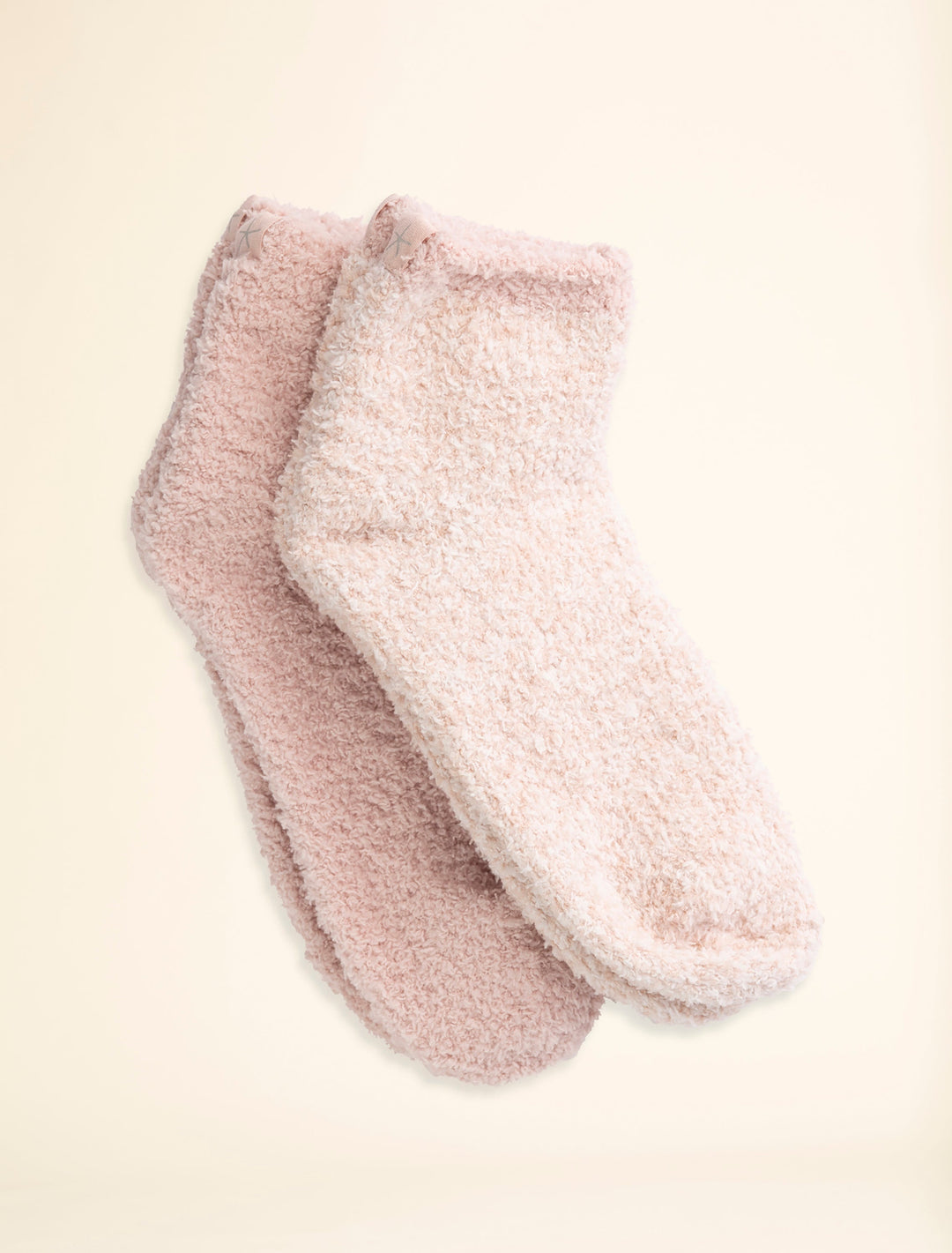 Barefoot Dreams Cozychic® 2 Pairs Tennis Sock Set in Dusty Rose