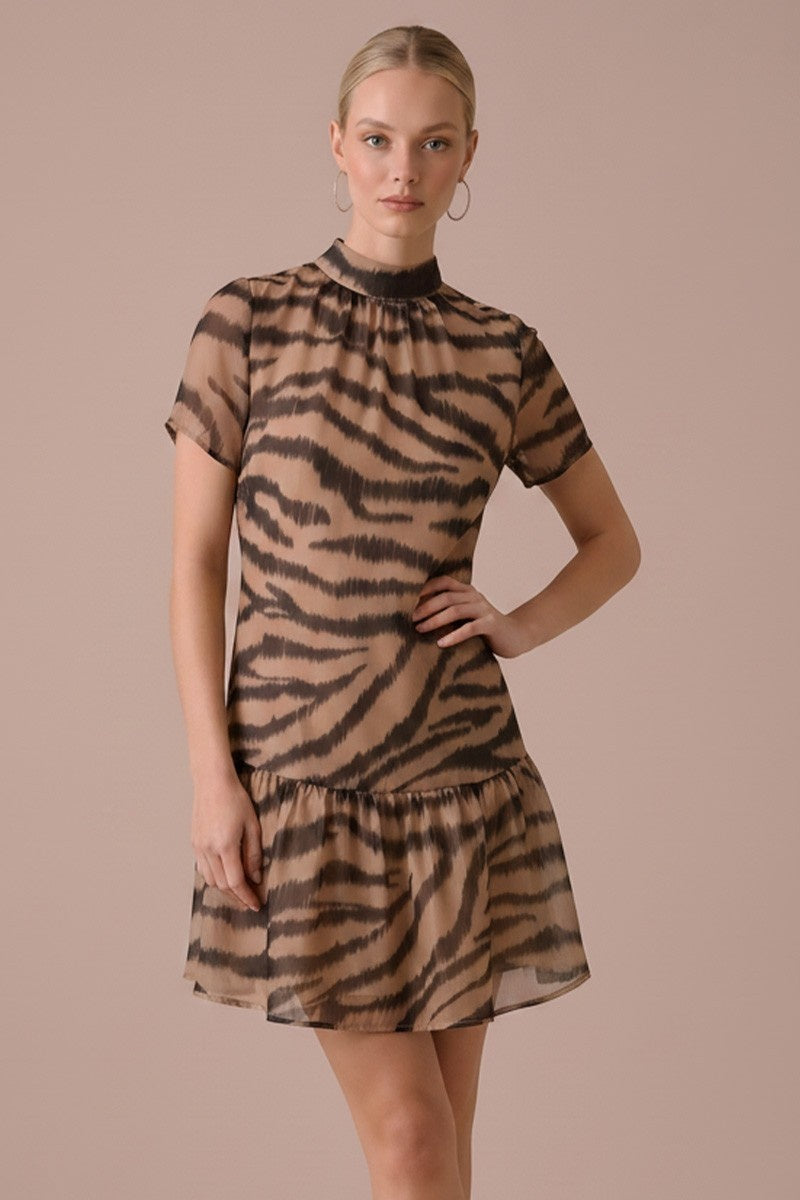 Made For More Animal Print Mini Dress