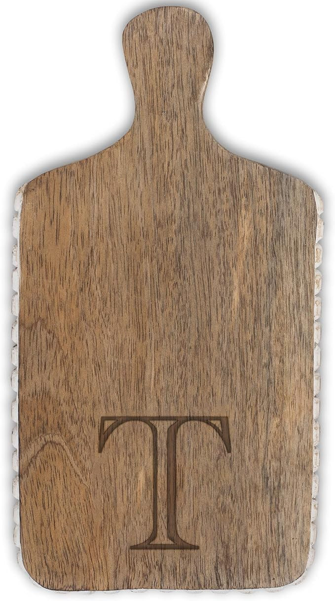 Mary Square Cutting Board Mini Initial