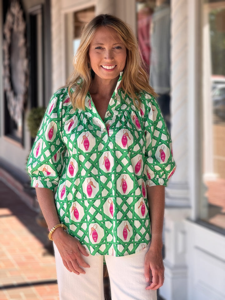 Holly Shae Avie Top in Motel Rosado