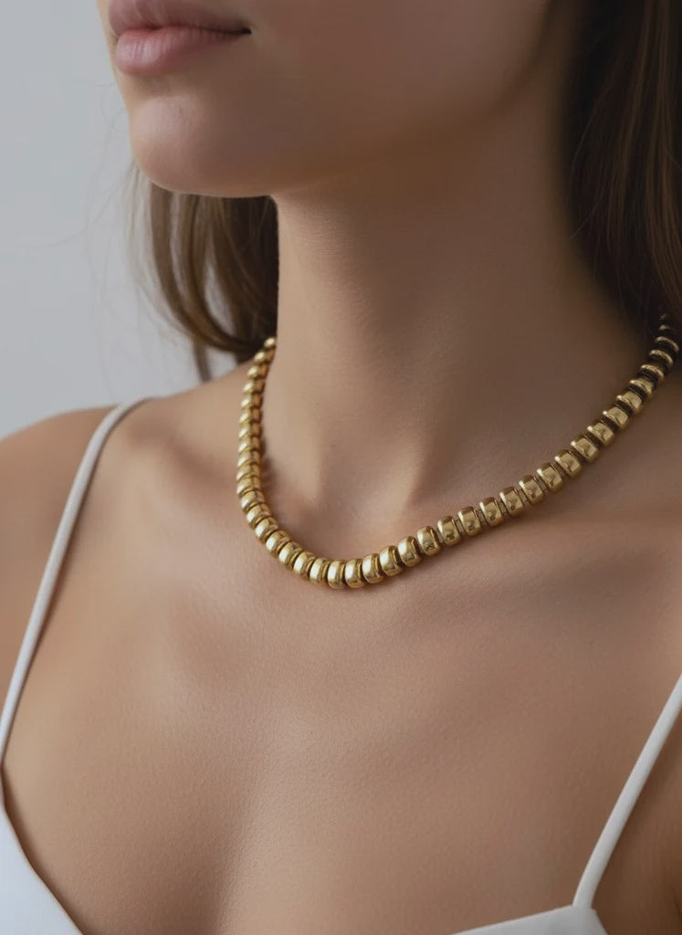 FAST TRACK Necklace in Gold