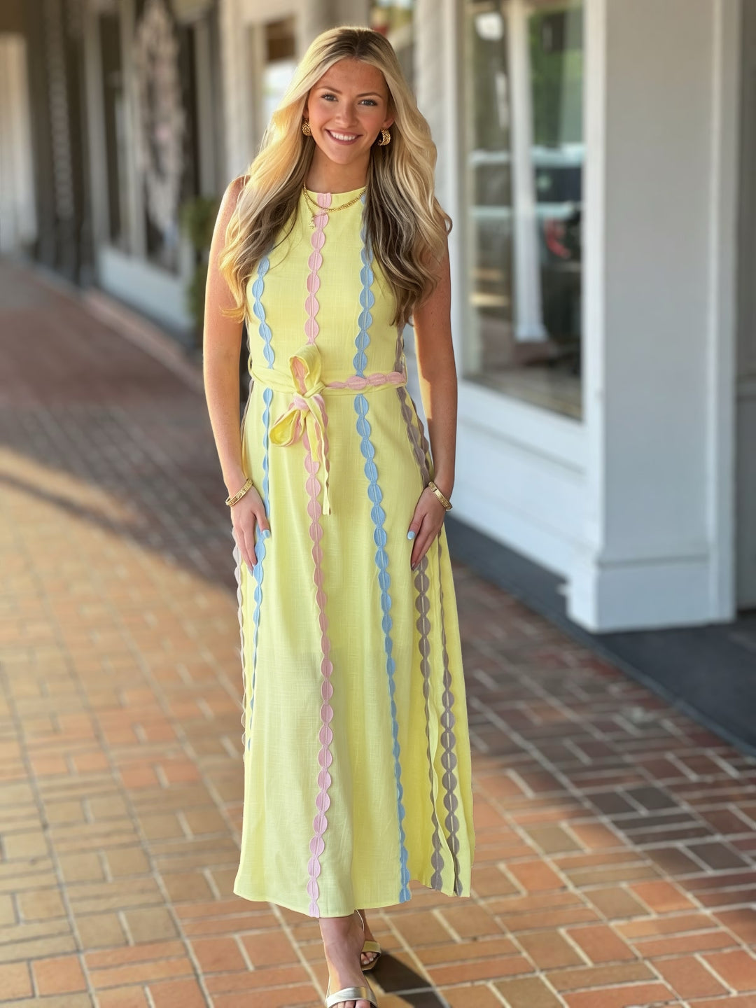 Everything I Imagined Patterned Maxi Dress