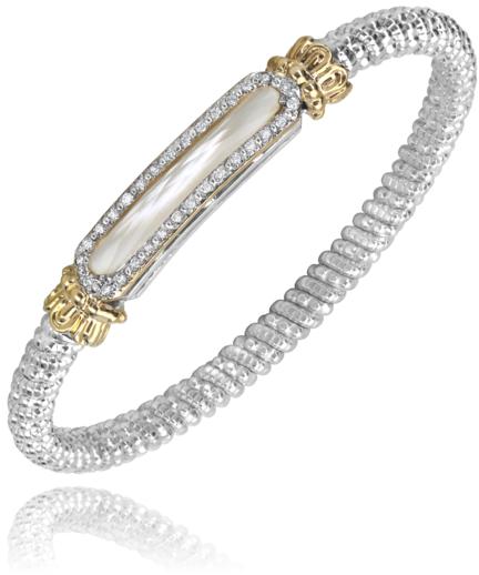 Vahan 22677DMOP04 14K Gold & Sterling Silver Bracelet