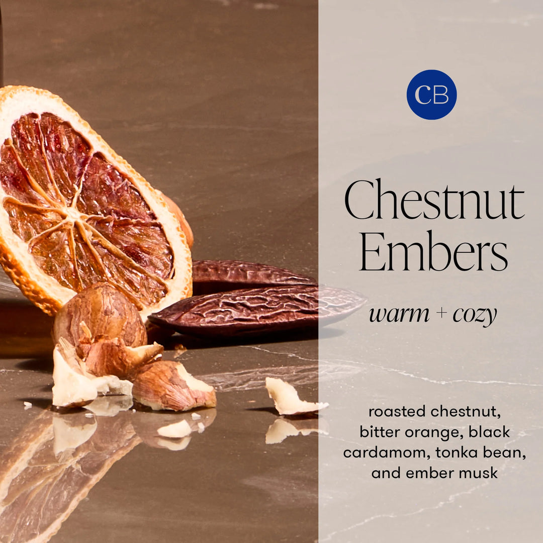 Capri Blue Autumn Glow Chestnut Embers Signature Candle, 19 oz