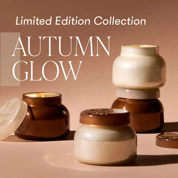 Capri Blue Autumn Glow Chestnut Embers Signature Candle, 19 oz
