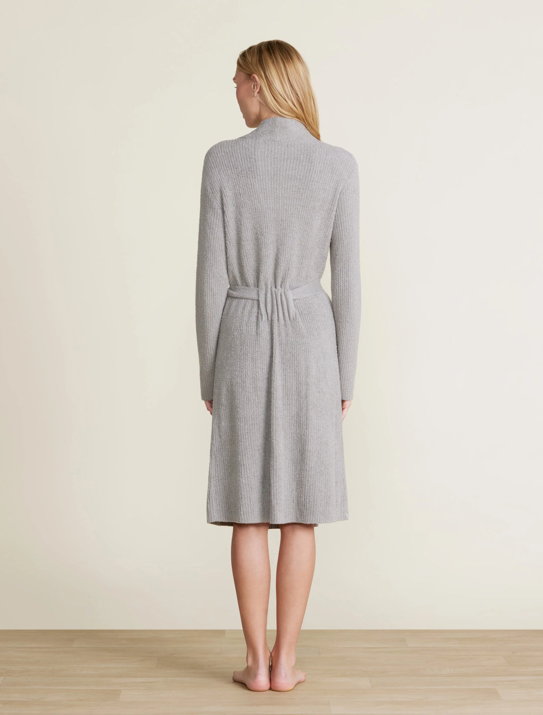 Barefoot Dreams CozyChic Lite® Ribbed Robe in Dove Gray