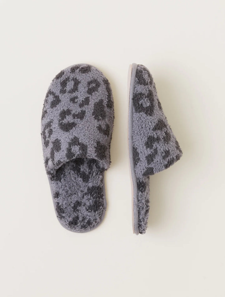 Barefoot Dreams CozyChic® Barefoot In The Wild® Slipper in Graphite / Carbon