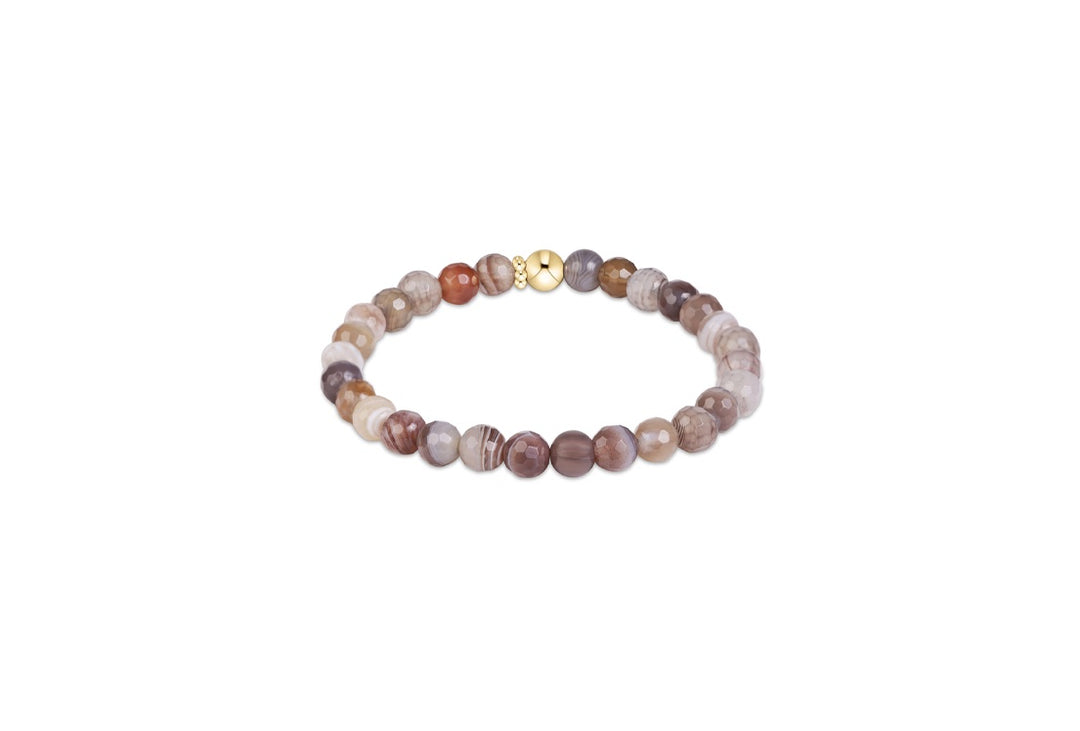 Enewton Extends Classic Gemstone 6mm Bracelet - Botswana Agate
