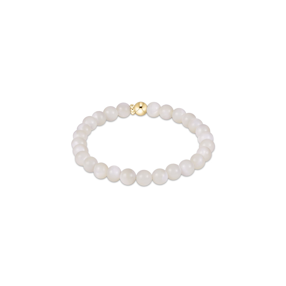 Enewton Extends Classic Gemstone 6mm Bracelet - Mother Of Pearl