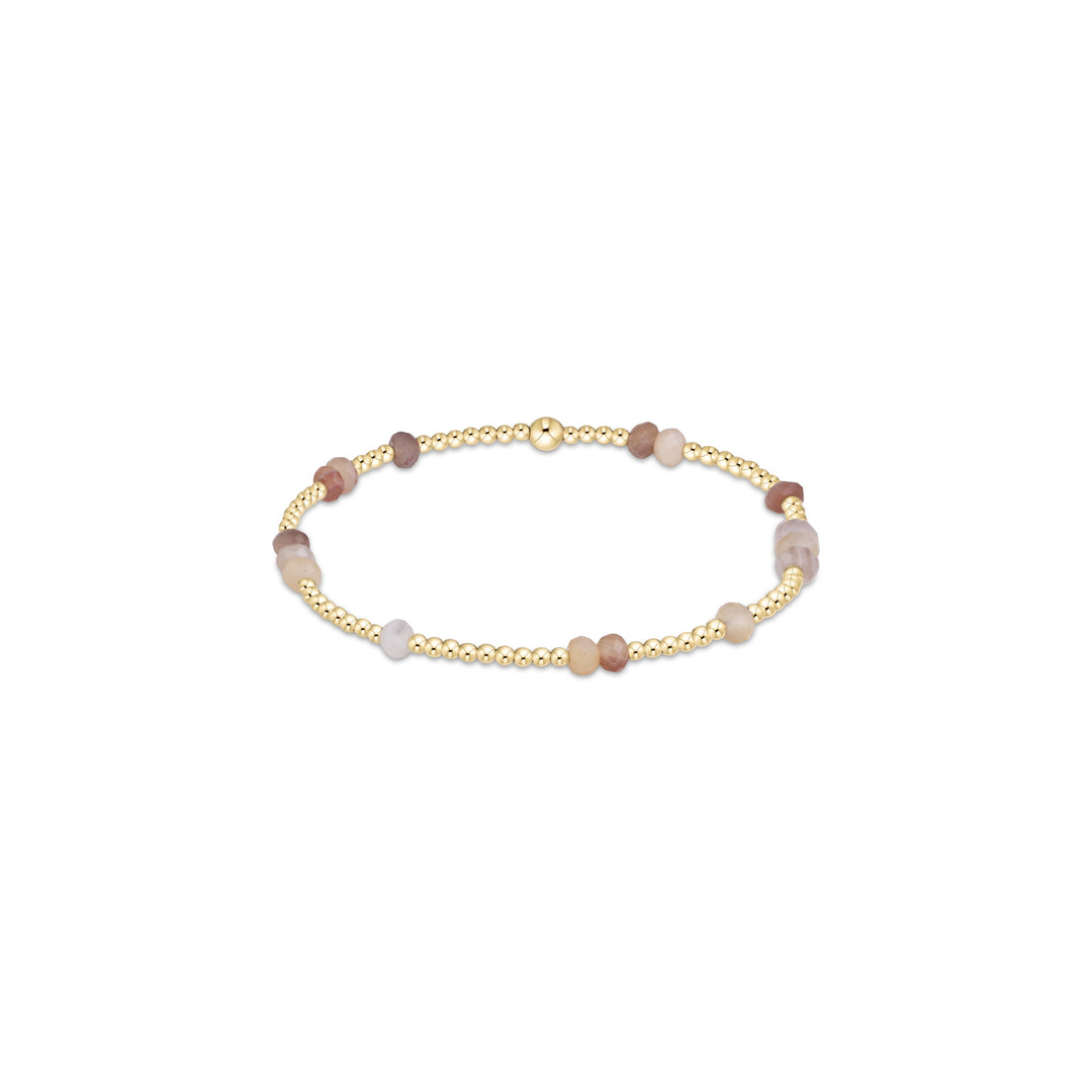Enewton Extends Hope Unwritten Gemstone 4mm Bracelet - Botswana Agate