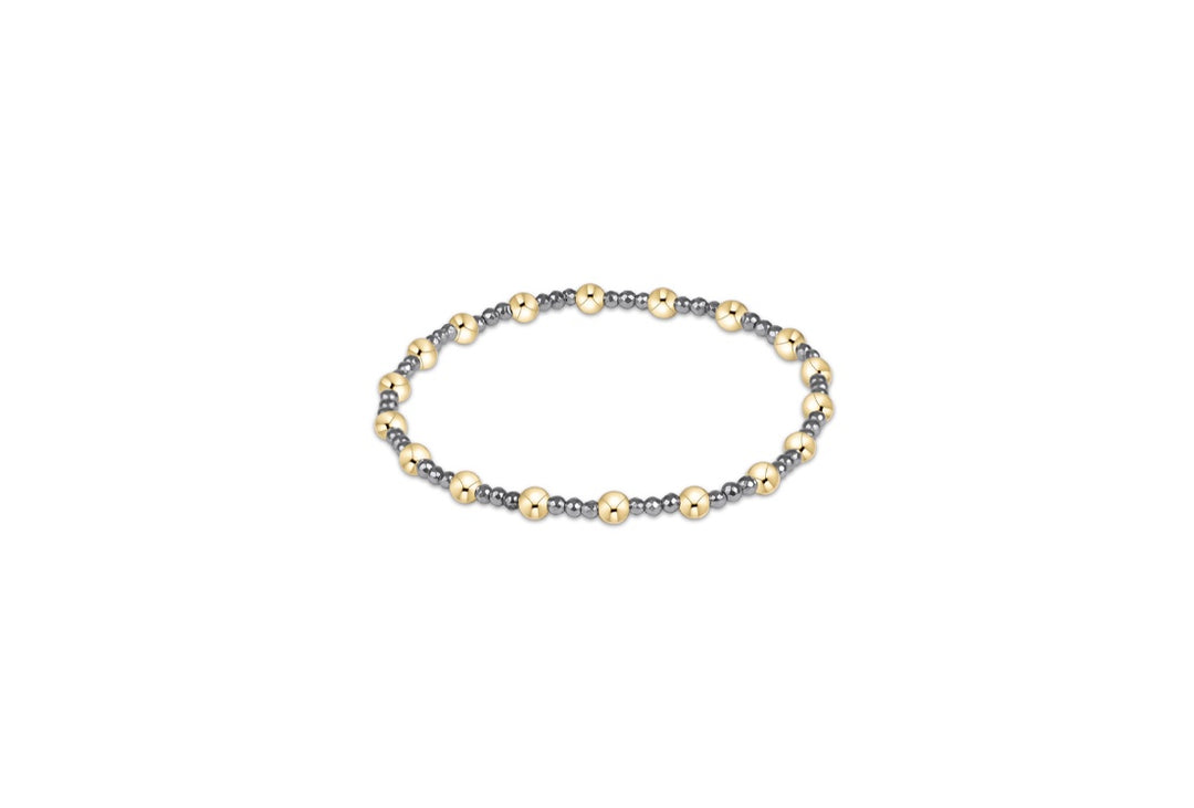 Enewton Extends Sincerity Silver Faceted Hematite 2mm Bracelet