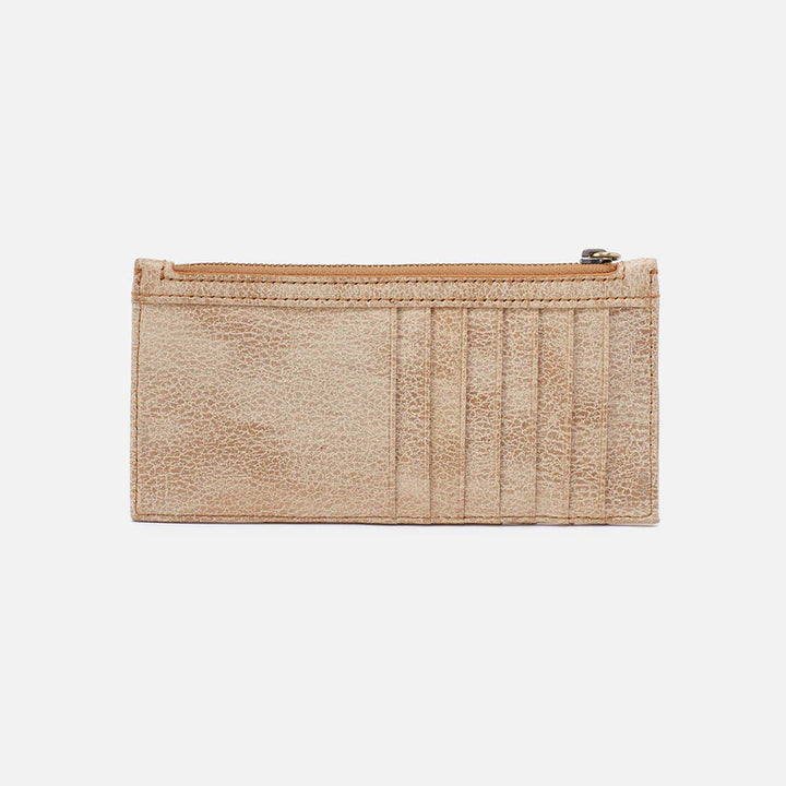 Hobo Carte Card Case in Gold Leaf