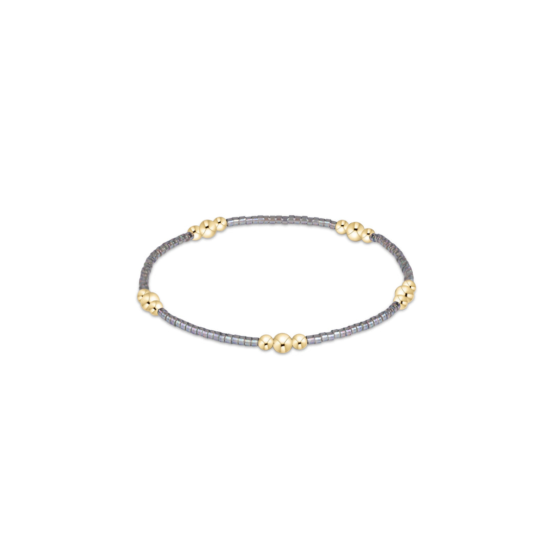 enewton hope purpose gold bracelet - morning mist