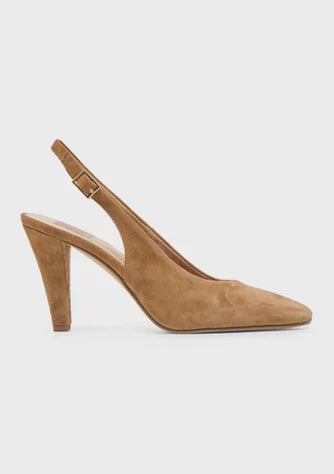Dolce Vita Gessia Slingbacks in Light Brown Suede