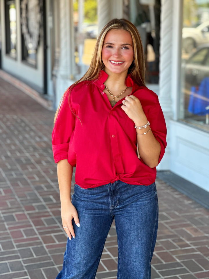 Southern Lover Top in Red