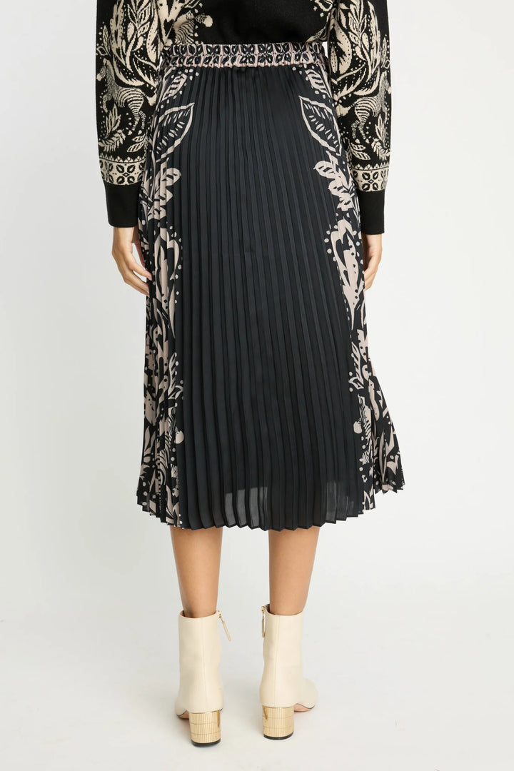 Mia Skirt in Zebra Fern