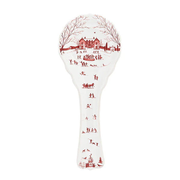 Juliska Country Estate Winter Frolic Spoon Rest