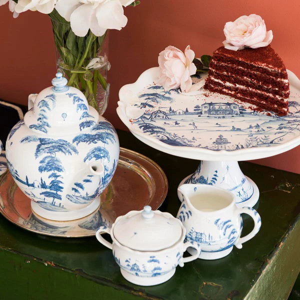 Juliska Country Estate Cake Stand - Delft Blue