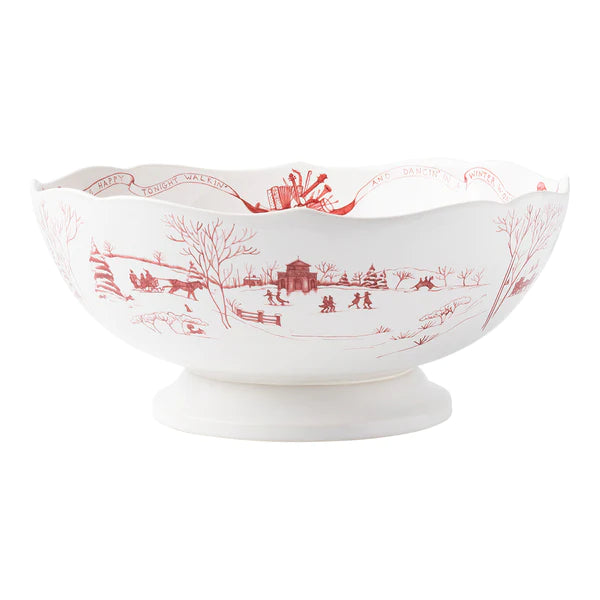 Juliska Country Estate Winter Frolic 13" Centerpiece Bowl