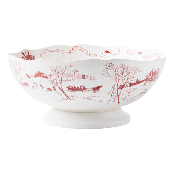 Juliska Country Estate Winter Frolic 13" Centerpiece Bowl