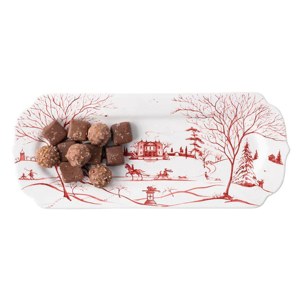 Juliska Country Estate Winter Frolic 15" Hostess Tray