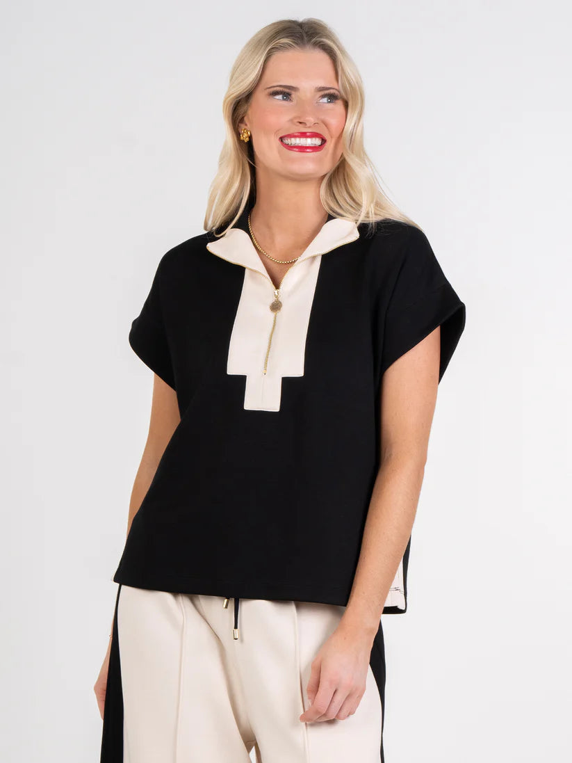 Emily McCarthy Poppy Pullover in Black