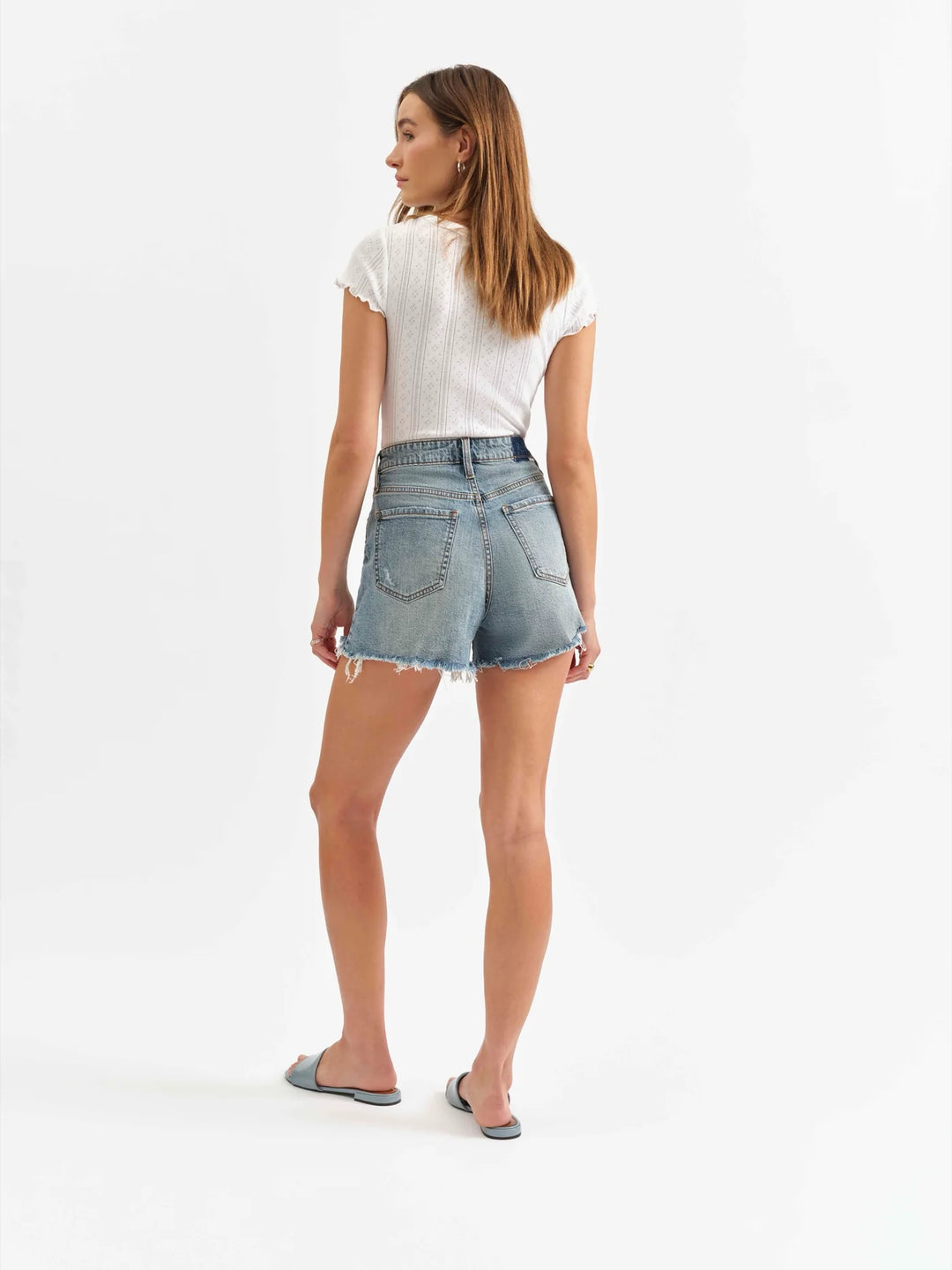 Daze Denim The Knockout High Rise Short in Karma