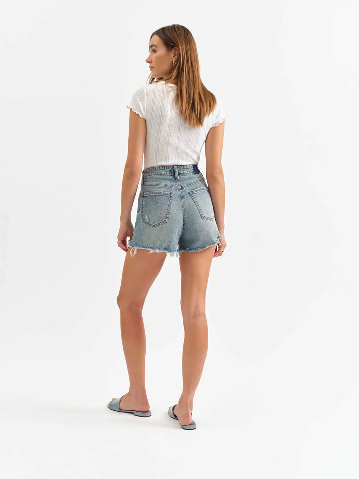 Daze Denim The Knockout High Rise Short in Karma