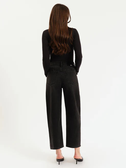 Daze Denim Westward Barrel Leg in Night Life Vintage