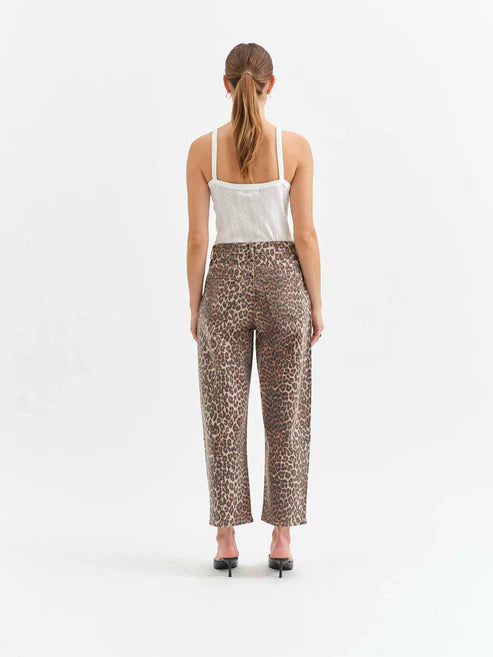 Daze Denim Westward Barrel Leg in Cool Cat