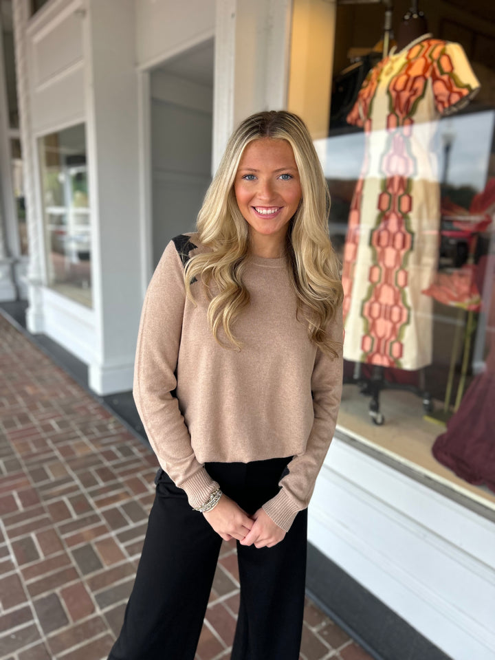 Jaggered Sweater in Oat