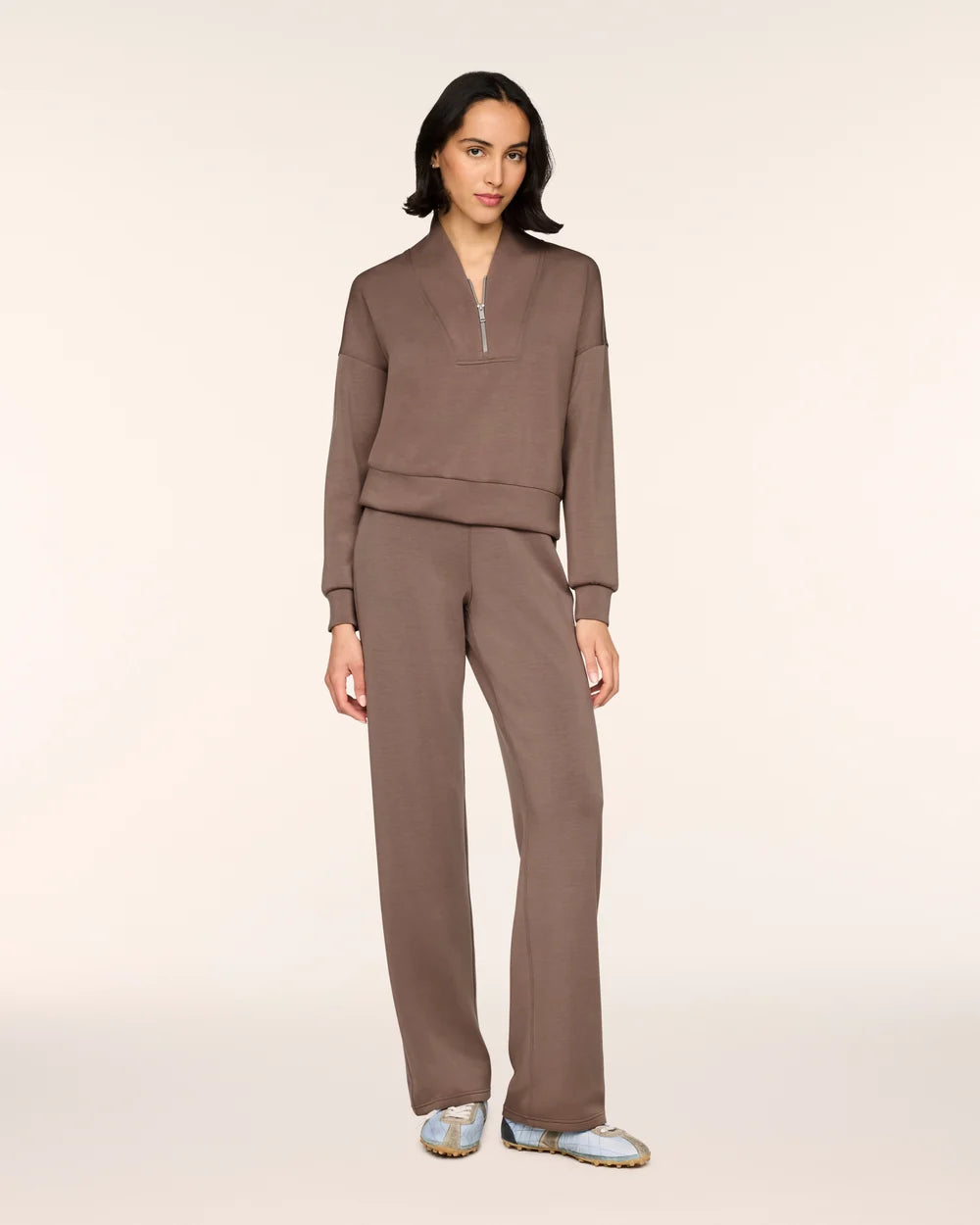 SPANX AirEssentials® Straight Leg Pant in Ironstone