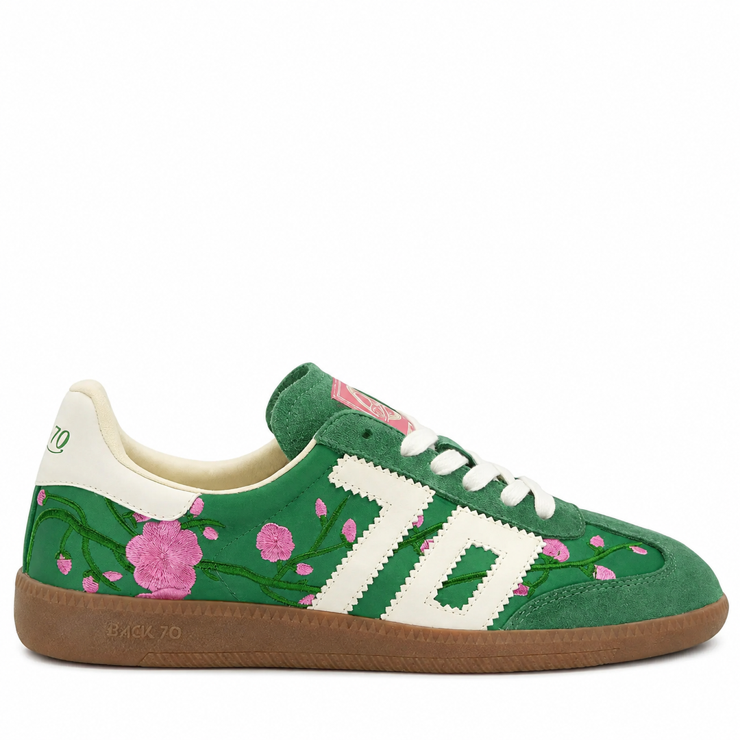 Back 70 GHOST C26 in FLORAL GREEN Sneakers
